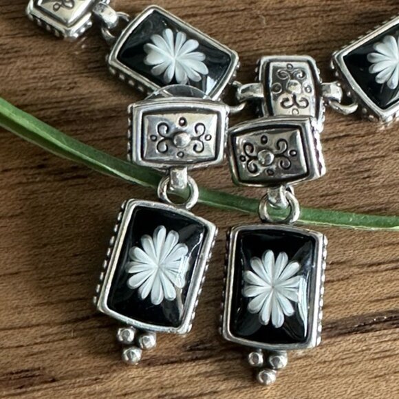 Brighton Water Lily Demi-Parure Necklace, Bracelet and Earrings Set - Picture 6 of 11